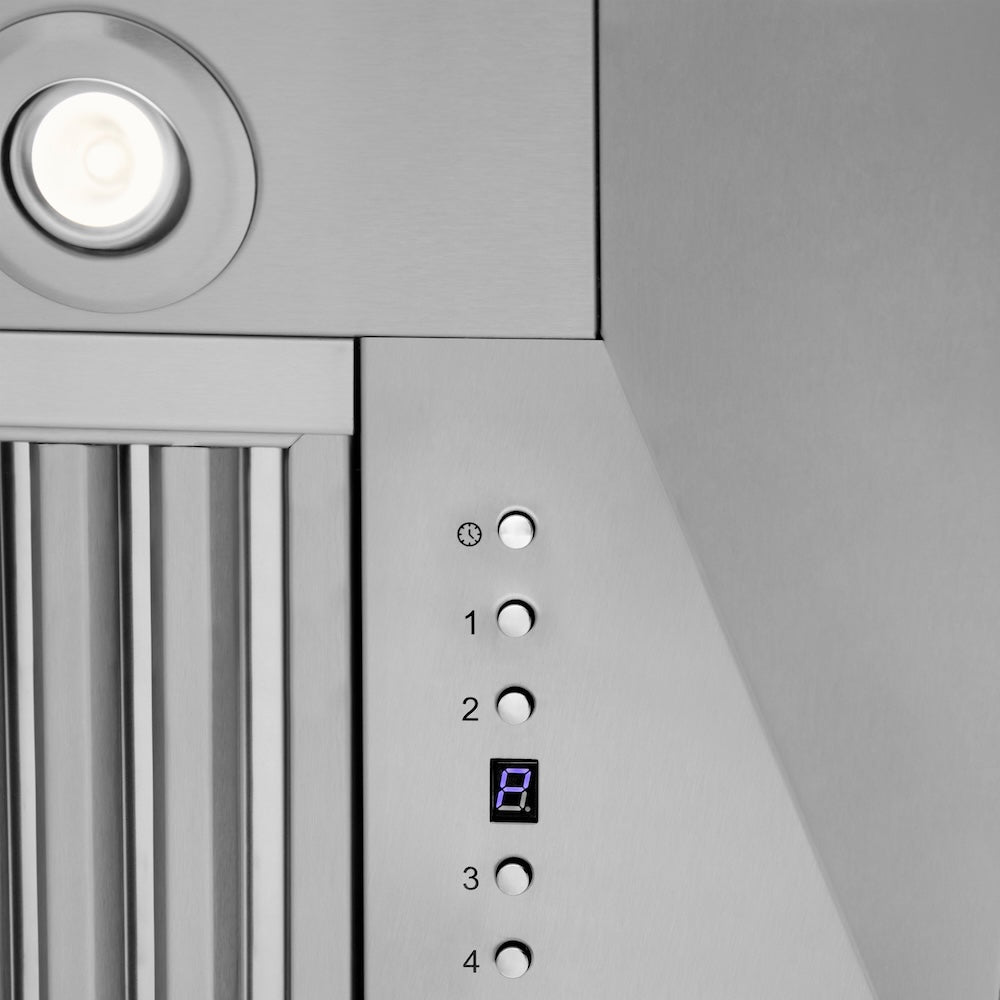 30 In. Professional Convertible Vent Wall Mount Range Hood In Stainless Steel 59730