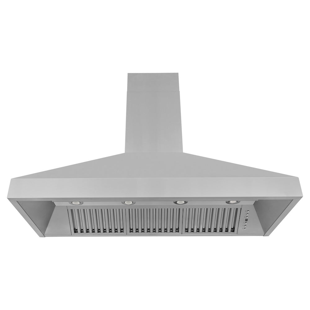 48 In. Professional Convertible Vent Wall Mount Range Hood In Stainless Steel 59748