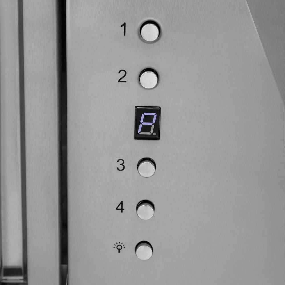48 In. Professional Convertible Vent Wall Mount Range Hood In Stainless Steel 59748