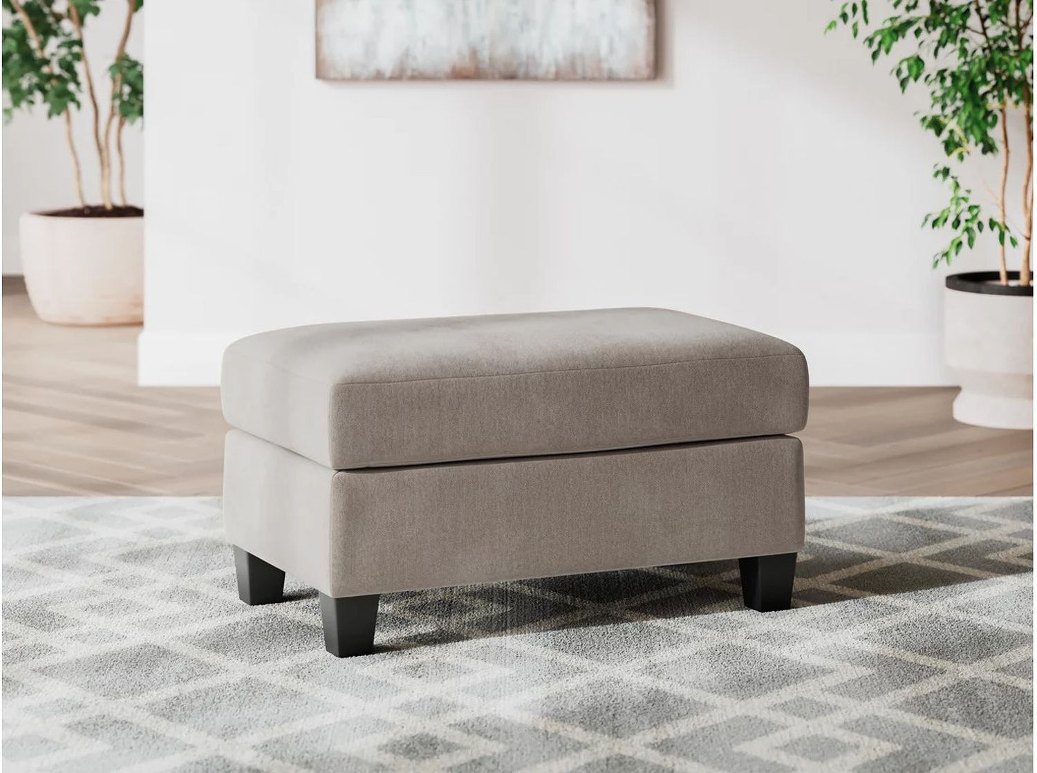 Willarae Ottoman In Taupe 5980314