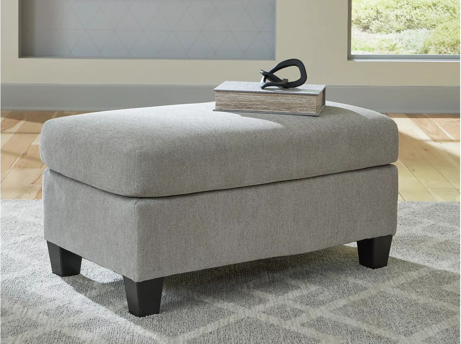 Willarae Ottoman In Taupe 5980314
