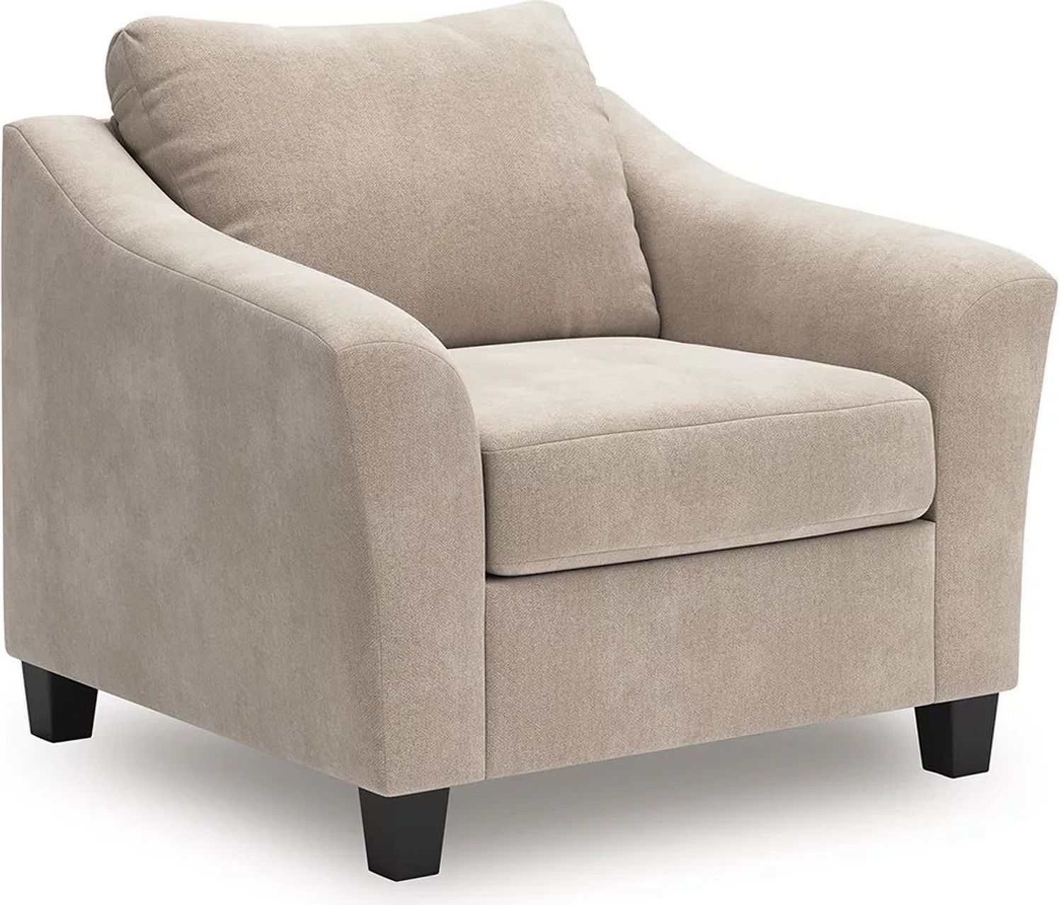 Willarae Oversized Chair In Taupe 5980323