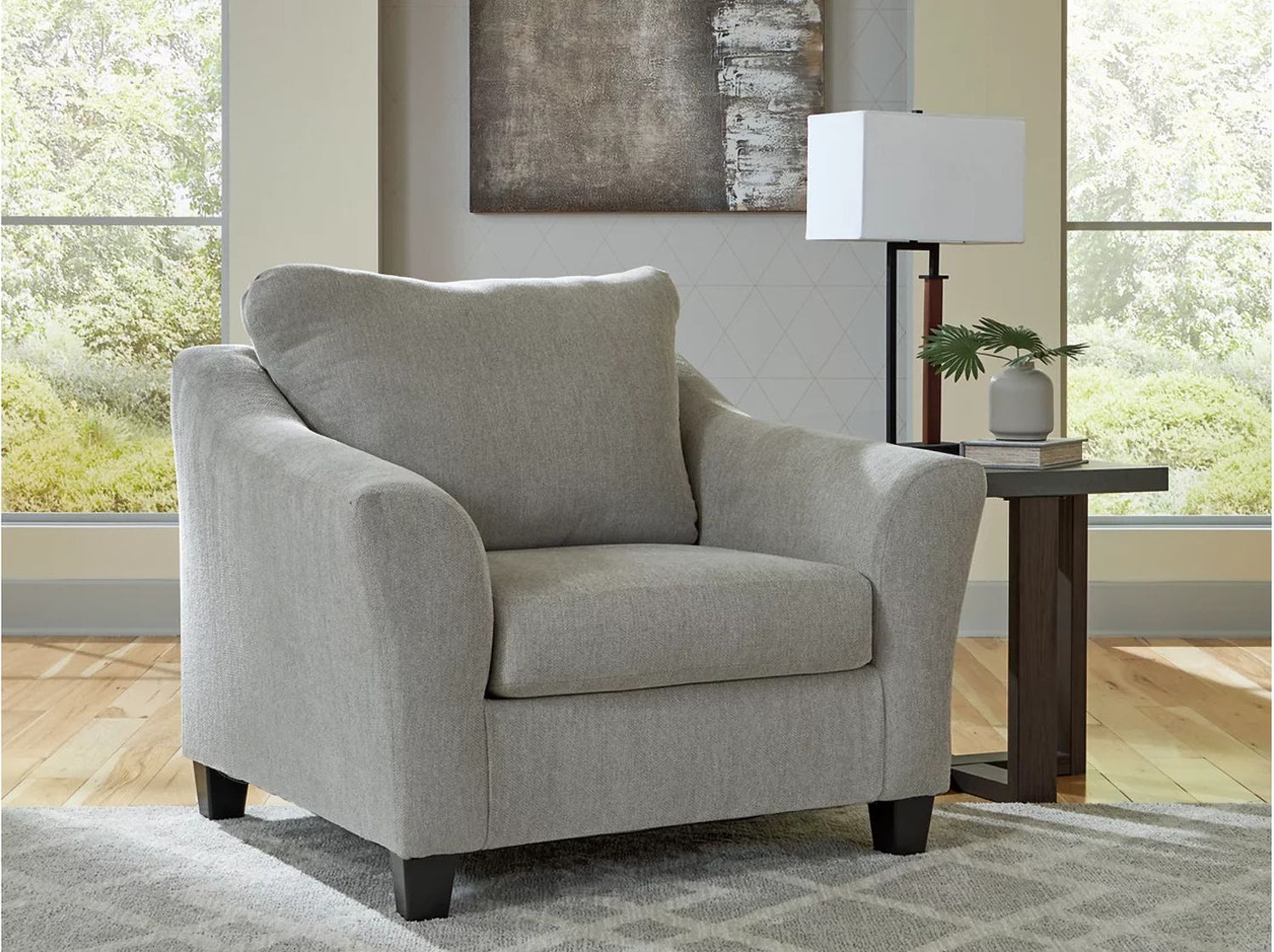 Willarae Oversized Chair In Taupe 5980323