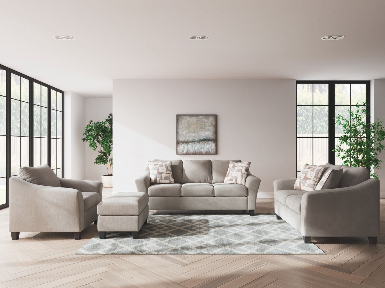 Willarae Sofa In Taupe 5980338