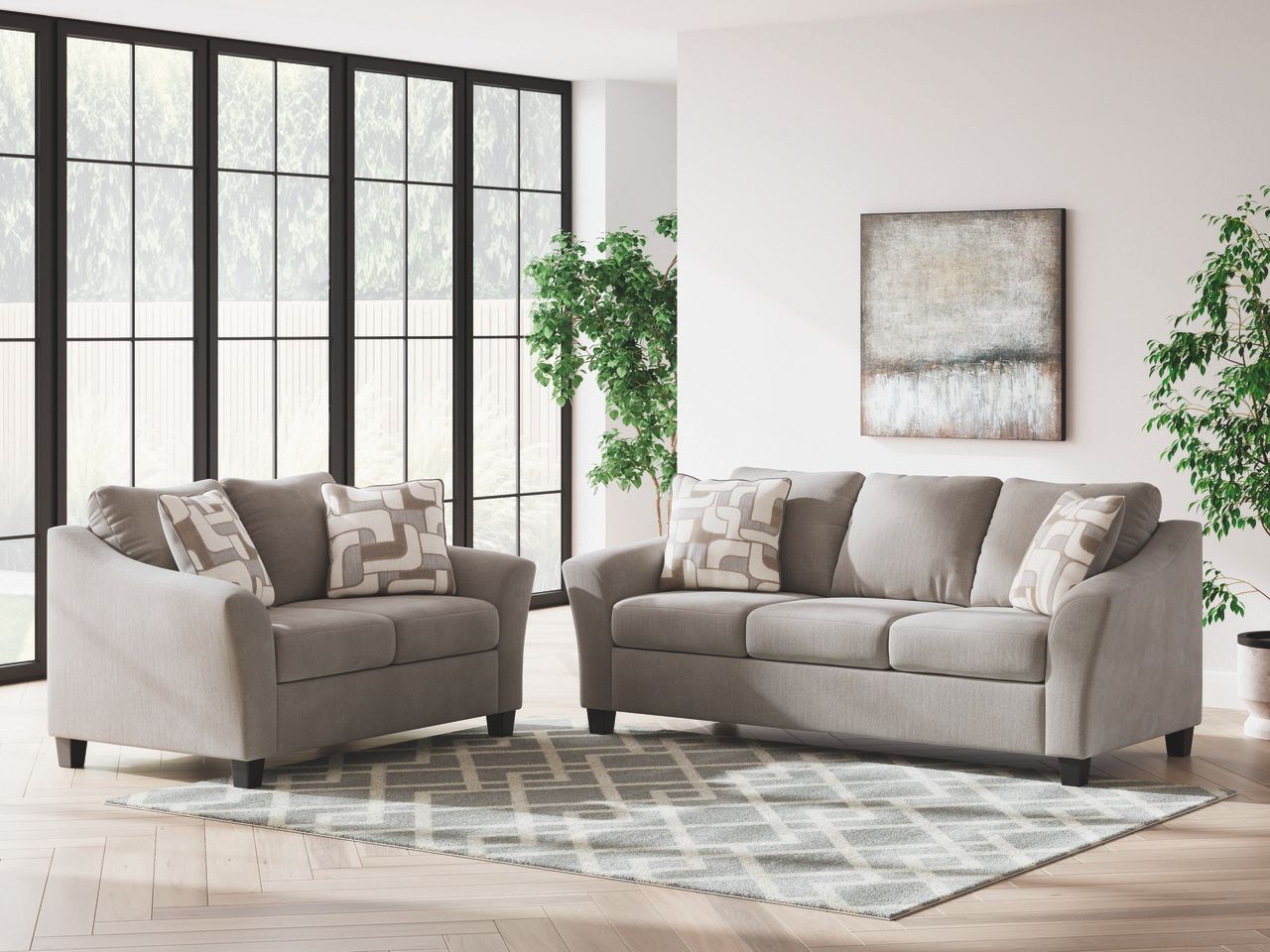 Willarae Sofa In Taupe 5980338