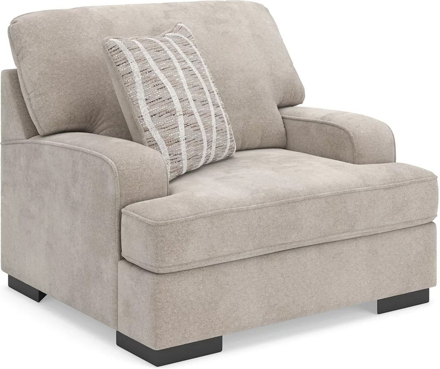 High Profile Oversized Chair In Taupe 5990223