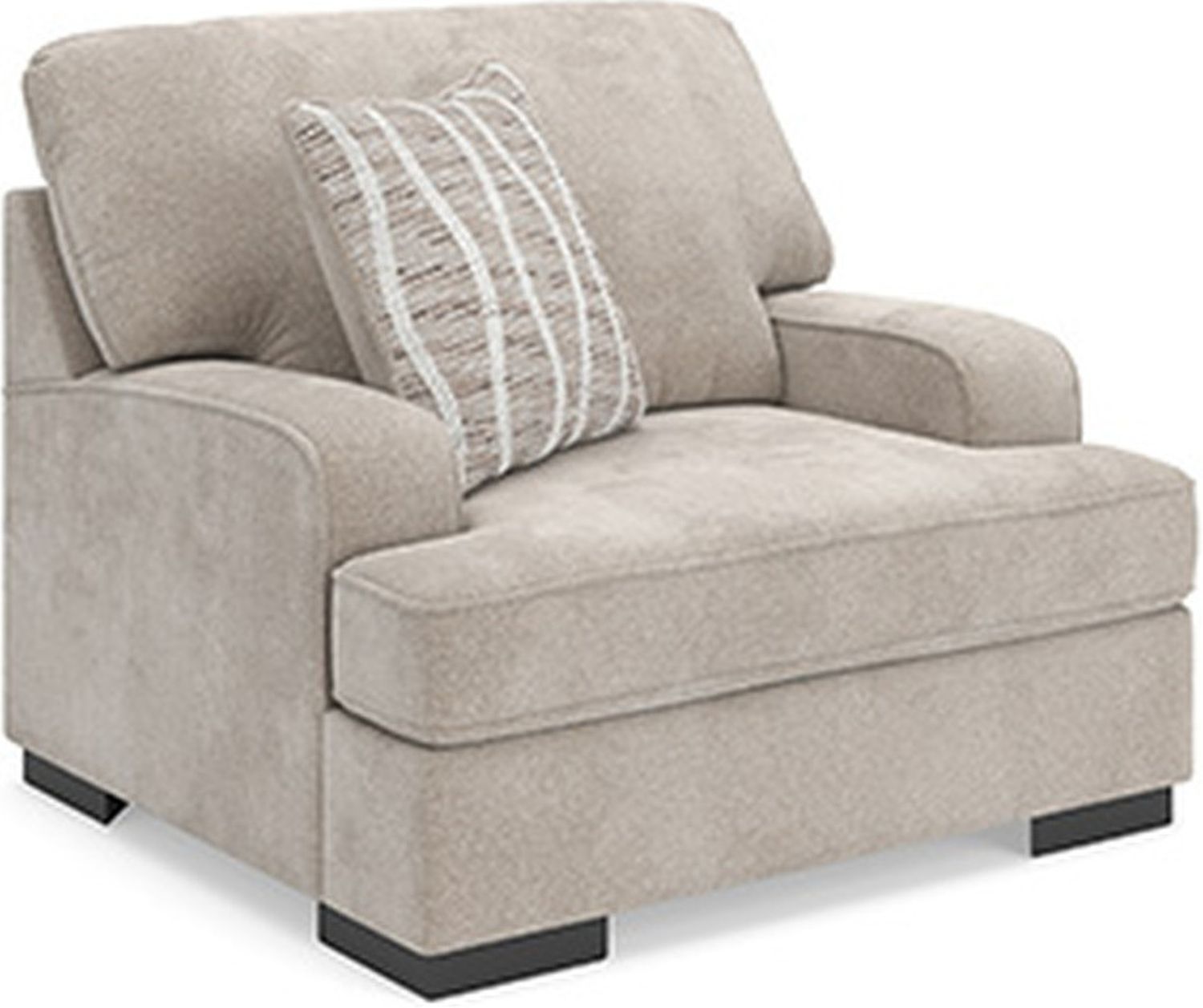 High Profile Oversized Chair In Taupe 5990223