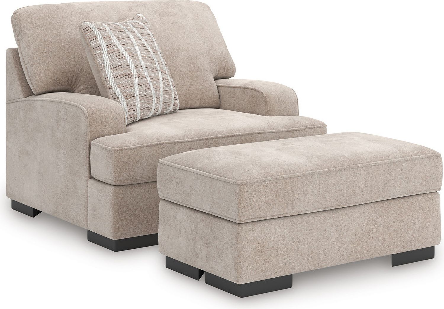 High Profile Oversized Chair In Taupe 5990223