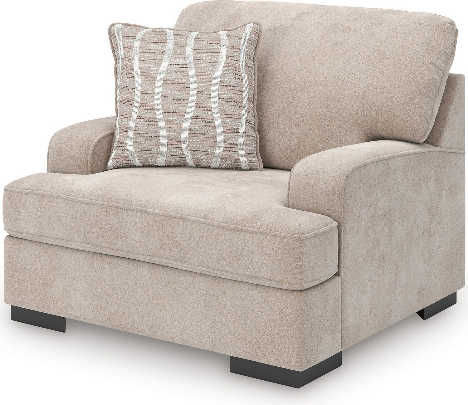 High Profile Oversized Chair In Taupe 5990223