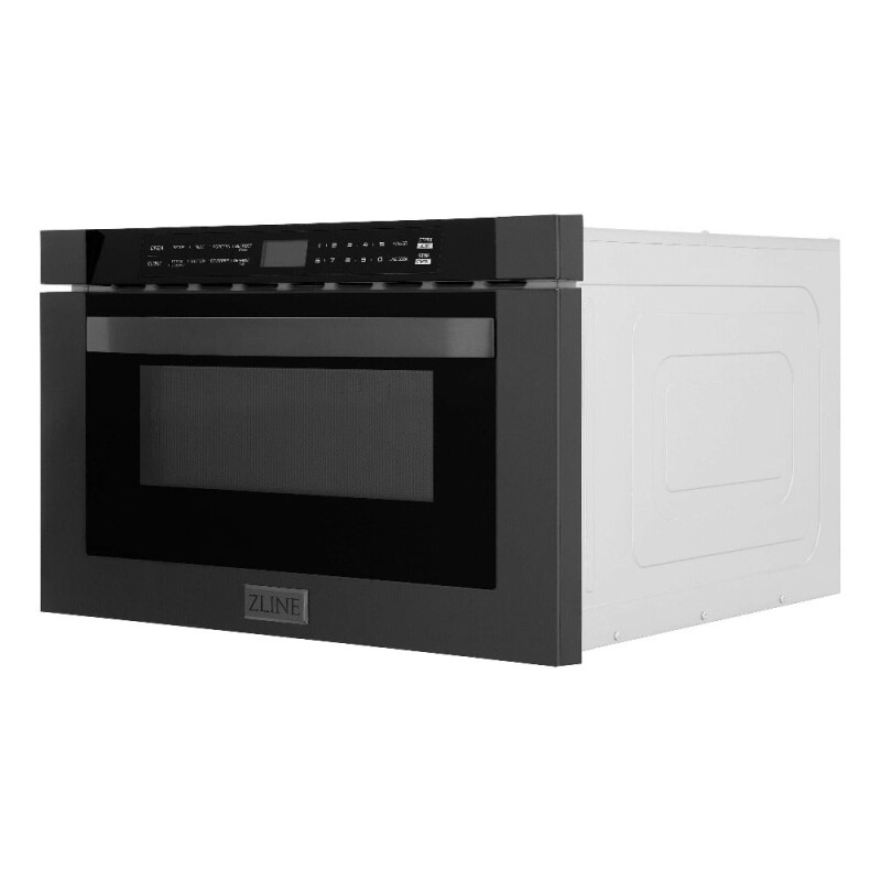 Kitchen Package with Black Stainless Steel Refrigerator, 48 in. Dual Fuel Range, 48 in. Range Hood, Microwave Drawer, and 24 in. Tall Tub Dishwasher 5KPRRABRH48MWDWV