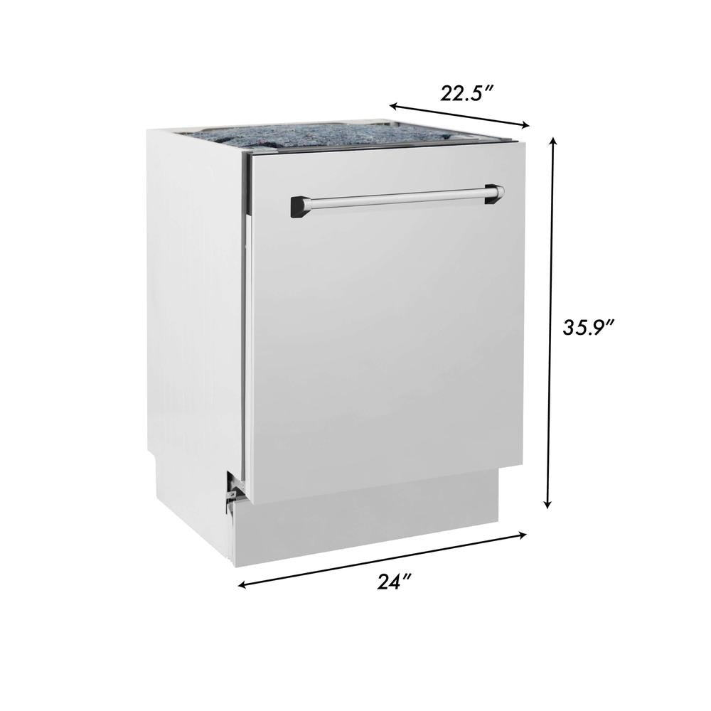 Kitchen Package with Refrigerator, 30 in. Stainless Steel Rangetop, 30 in. Range Hood, 30 in. Single Wall Oven and 24 in. Tall Tub Dishwasher 5KPRRTRH30AWSDWV
