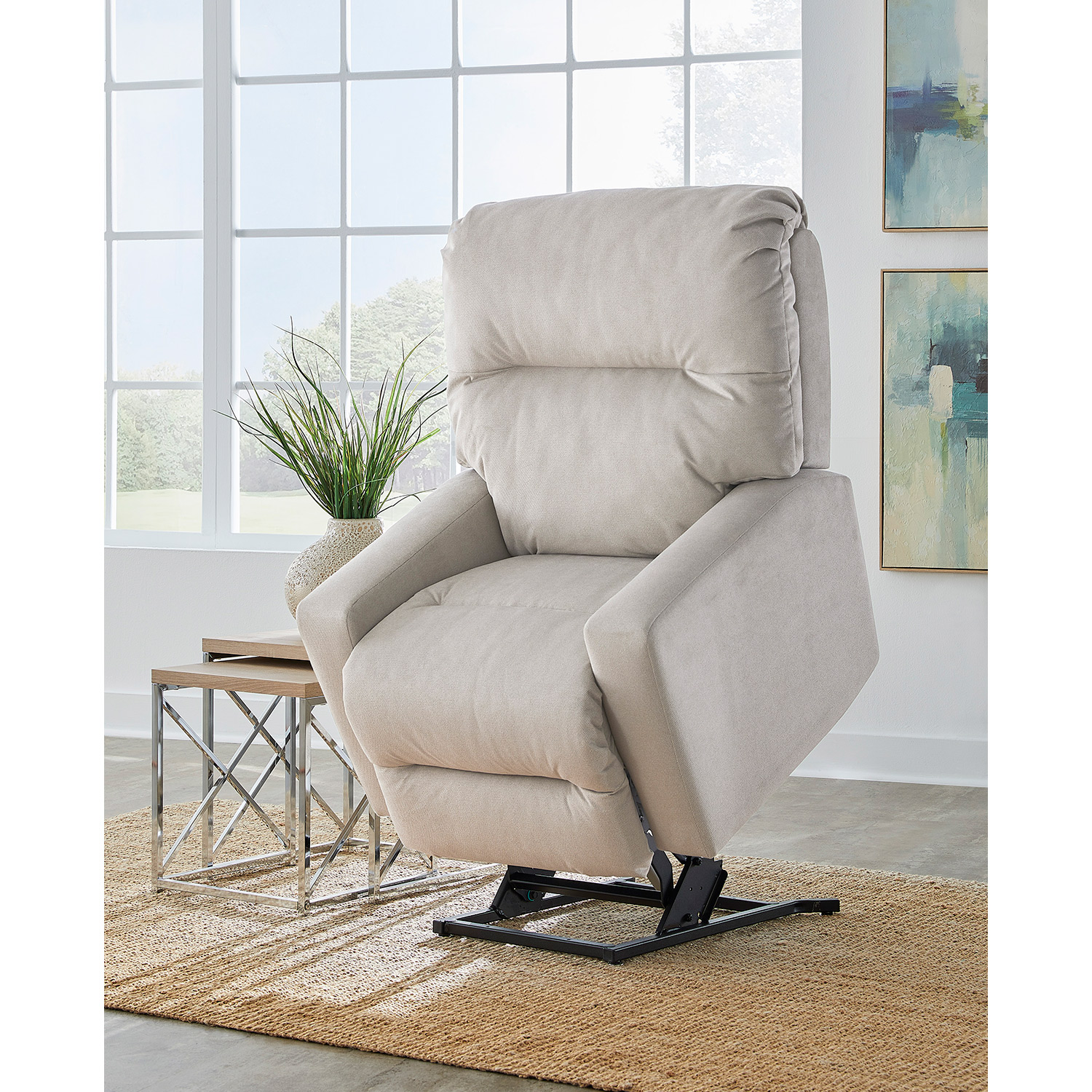 Kenley - Medium-sized Lift Recliner Featuring Infinite Positions Including Zero Gravity - 5NZ13 5NZ13