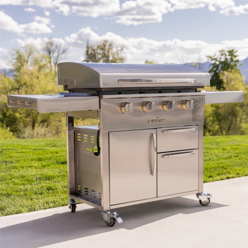 36" Griddle with Cabinet view 2