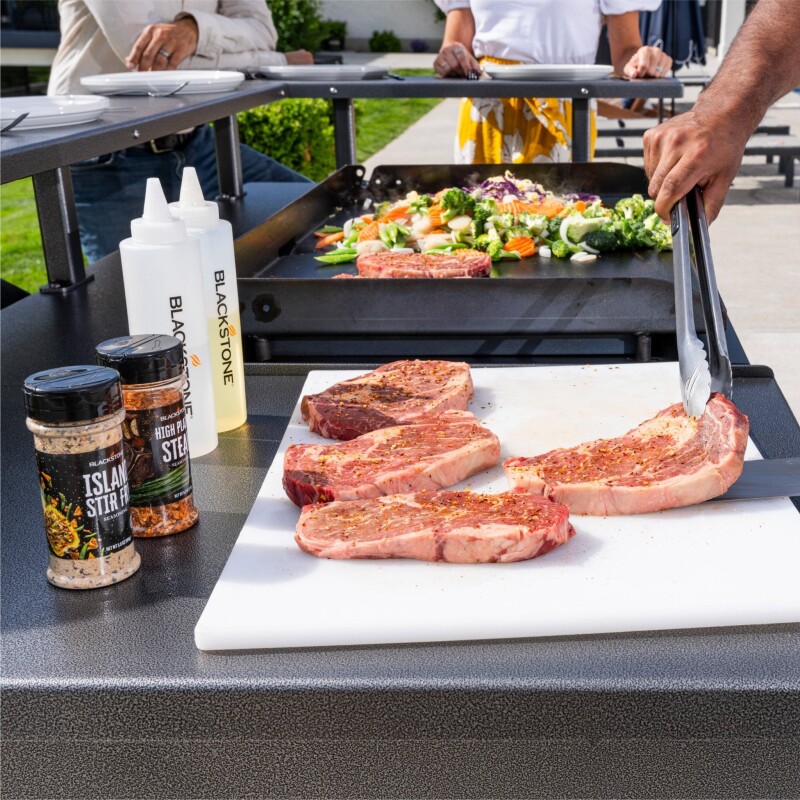 5 Person Chef's Table with 36" Drop-in Griddle 6023