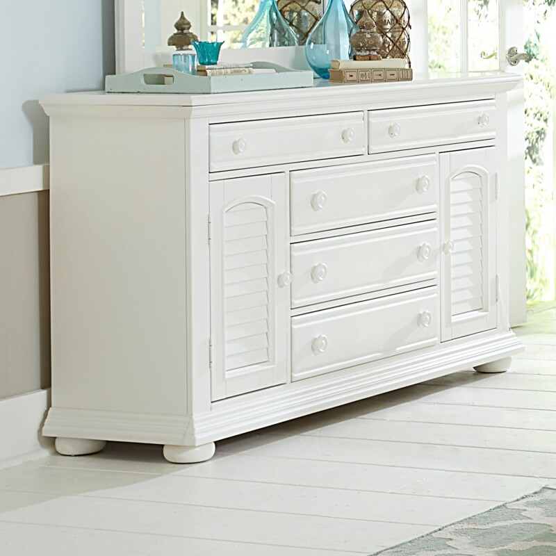 Summer House I 2 Door 5 Drawer Dresser 607BR32
