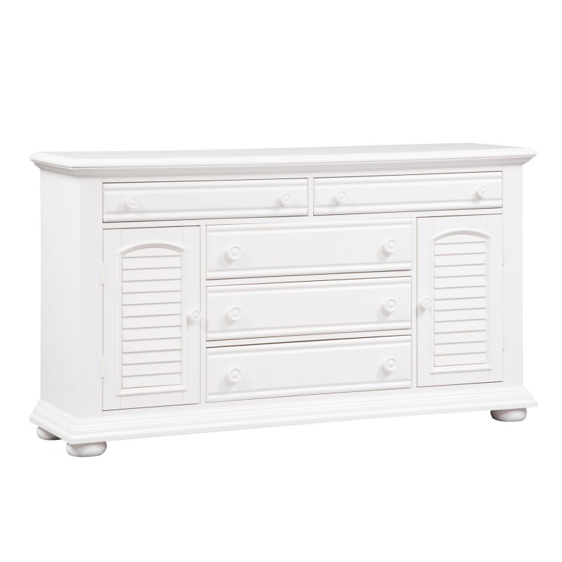 Summer House I 2 Door 5 Drawer Dresser 607BR32