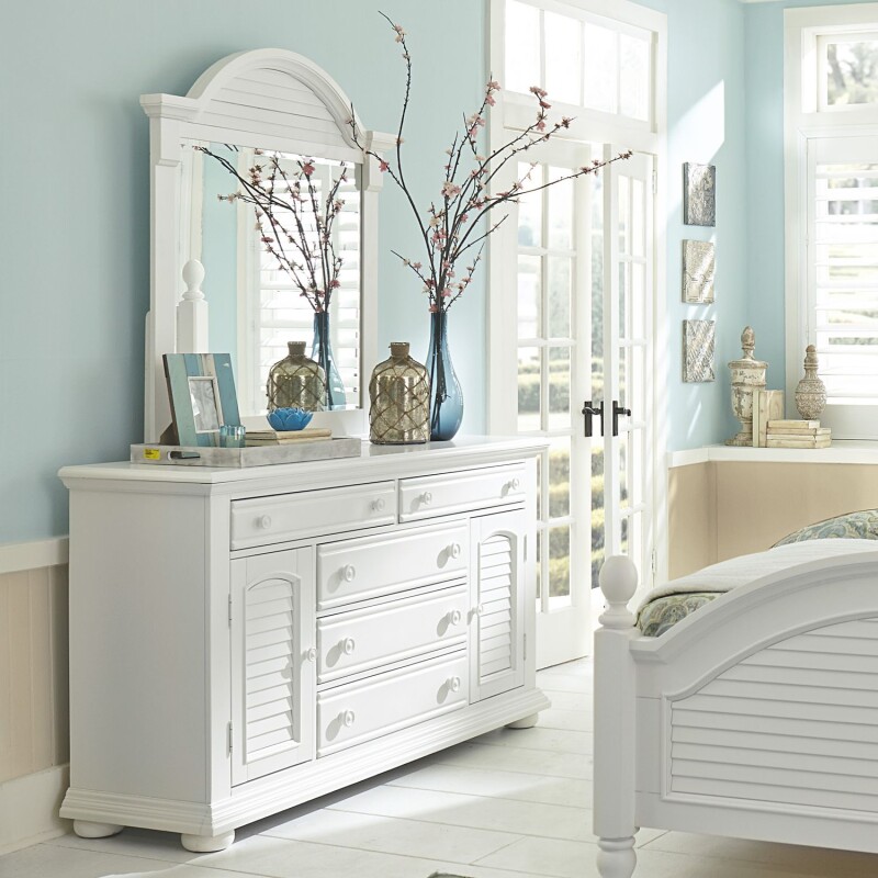 Summer House I 2 Door 5 Drawer Dresser 607BR32
