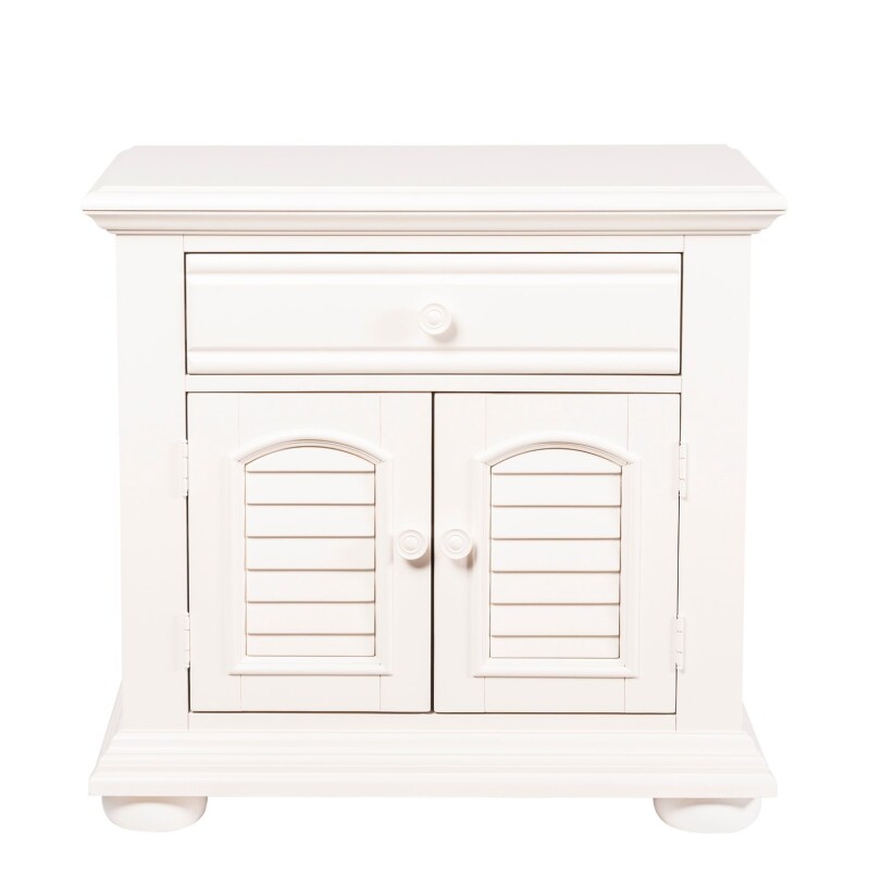 Summer House I King Panel Bed, Dresser & Mirror, Chest, Night Stand 607BRKPBDMCN