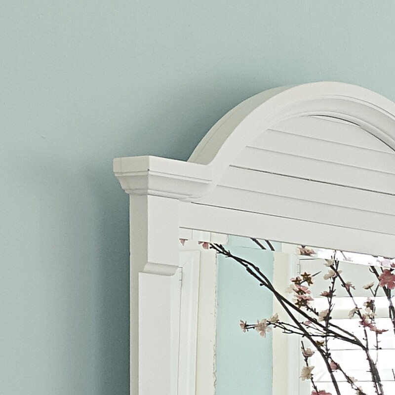 Summer House I King Panel Bed, Dresser & Mirror, Night Stand 607BRKPBDMN