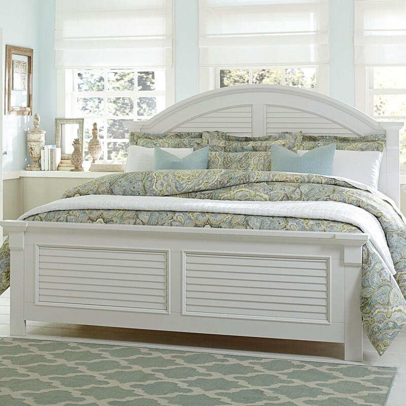 Summer House I Queen Panel Bed 607BRQPB