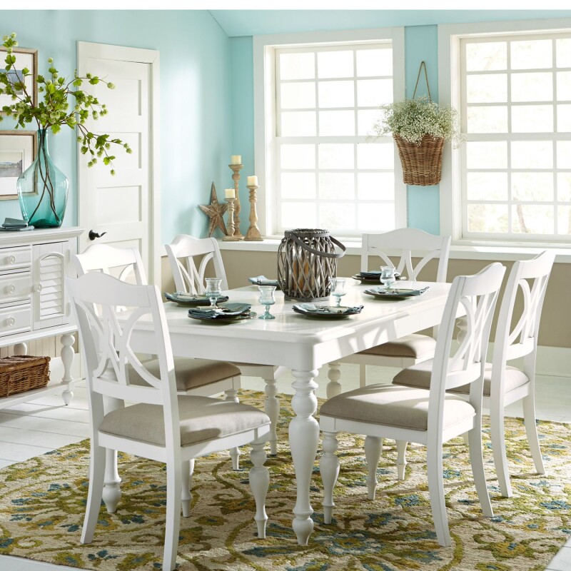 Summer House 7 Piece Rectangular Table Set 607CD7RLS