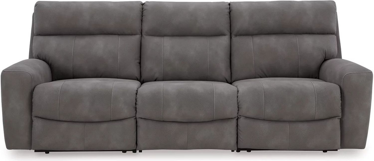 Next-Gen DuraPella 3-Piece Power Reclining Sectional Sofa In Slate 61003S2