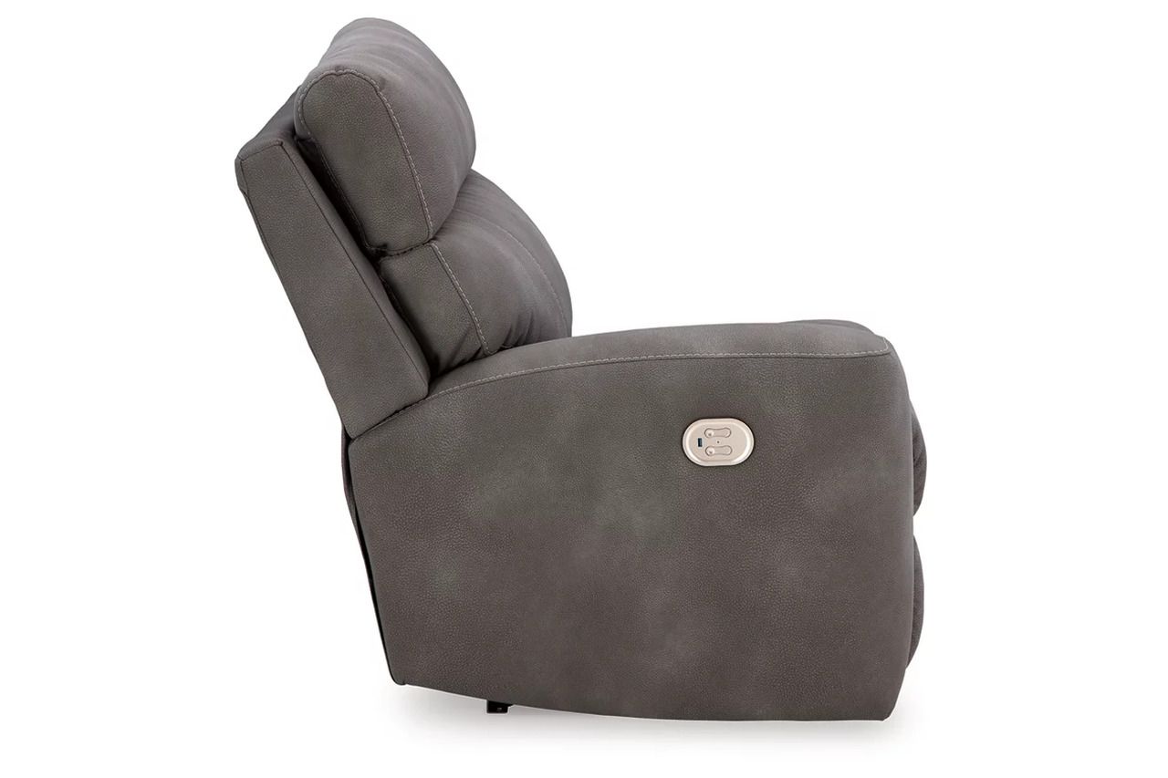 Next-Gen DuraPella 3-Piece Power Reclining Sectional Sofa In Slate 61003S2