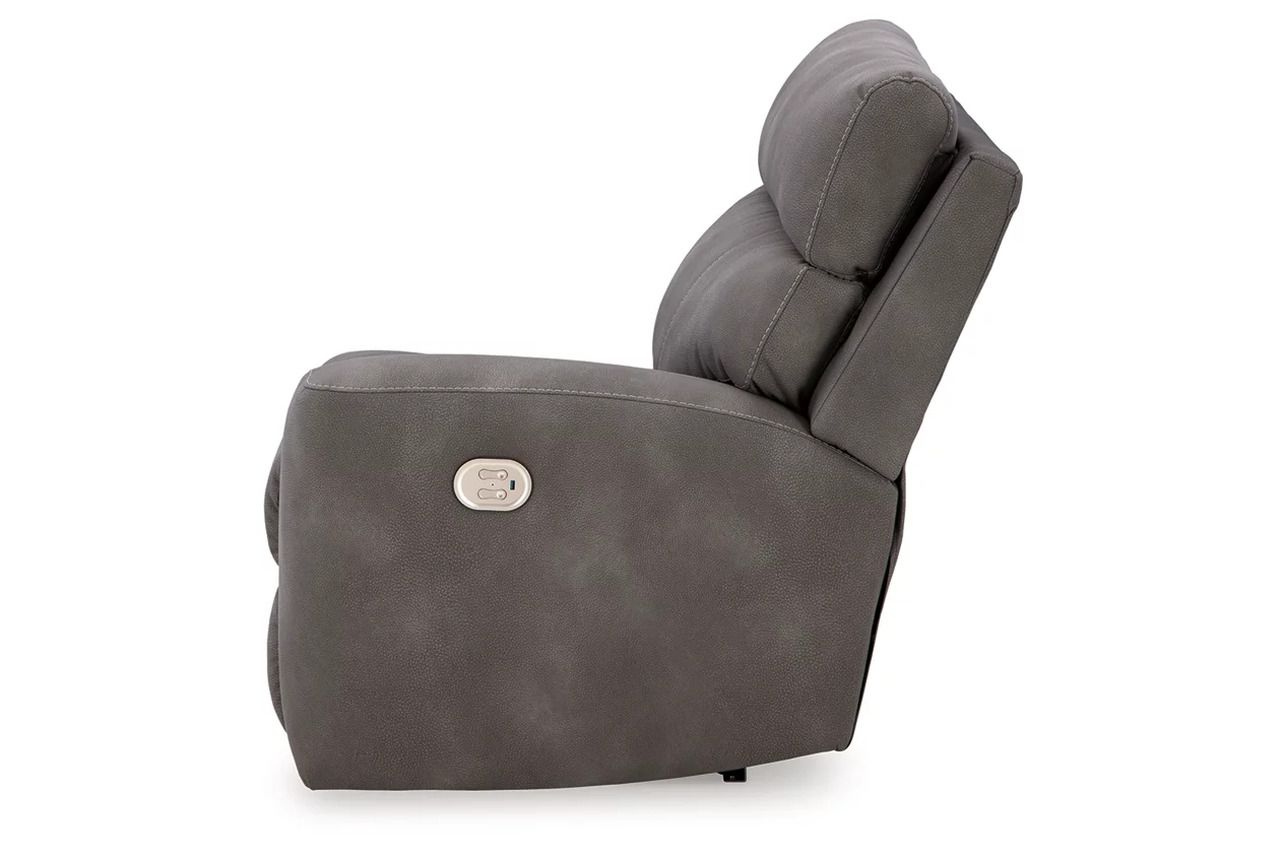 Next-Gen DuraPella 3-Piece Power Reclining Sectional Sofa In Slate 61003S2