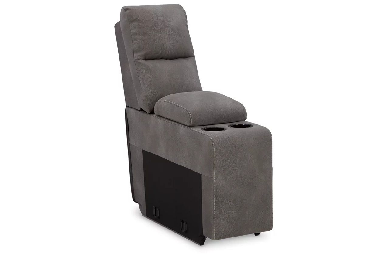 Next-Gen DuraPella 3-Piece Power Reclining Sectional Sofa In Slate 61003S2