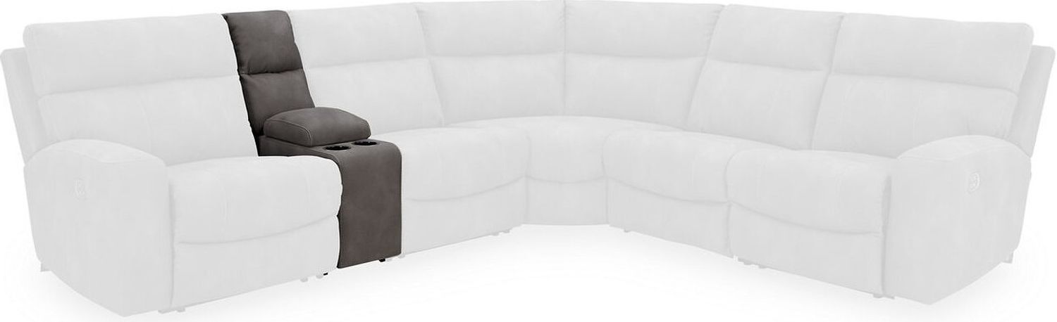 Next-Gen DuraPella 3-Piece Power Reclining Sectional Sofa In Slate 61003S3