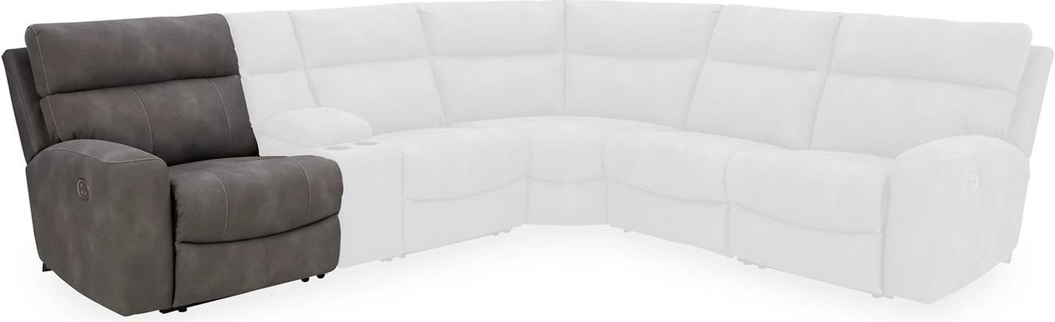 Next-Gen DuraPella 5-Piece Power Reclining Sectional In Slate 61003S6