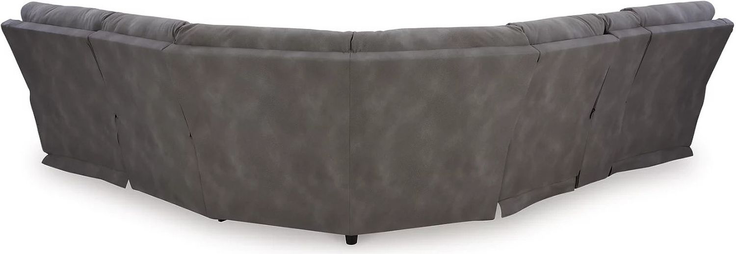 Next-Gen DuraPella 6-Piece Power Reclining Sectional In Slate 61003S7