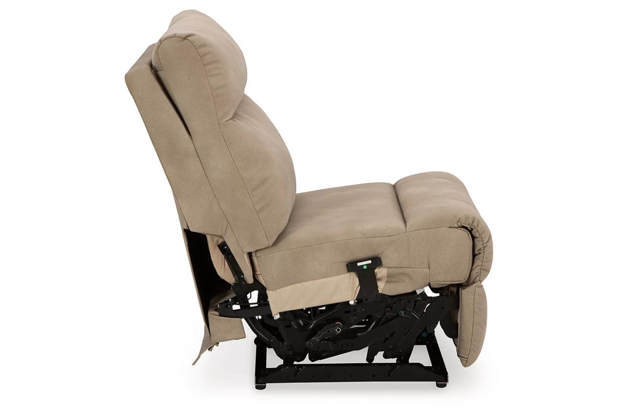 Next-Gen DuraPella Power Armless Recliner In Sand 6100431