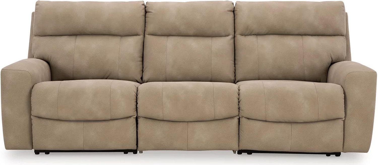 Next-Gen Durapella 3-Piece Power Reclining Sectional In Sand 61004S2