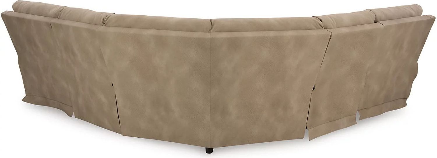 Next-Gen Durapella 5-Piece Power Reclining Sectional In Sand 61004S6