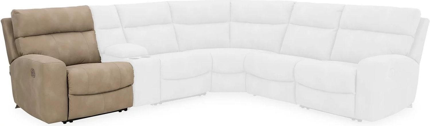 Next-Gen Durapella 5-Piece Power Reclining Sectional In Sand 61004S6