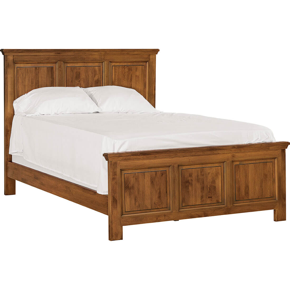 Heritage Raised Panel Queen Bed - Tall Footboard - 61098 61098