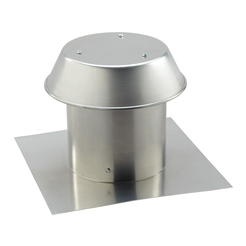 8-Inch, Roof Cap, For Flat Roof 611