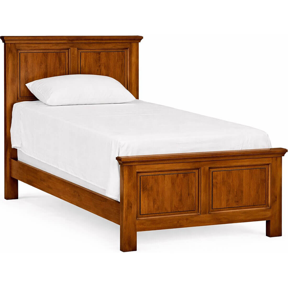 Heritage Raised Panel Twin Bed - Tall Footboard - 61178 61178