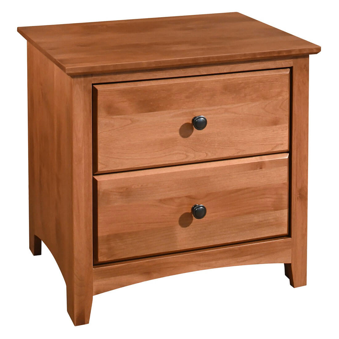 Shaker 2 Drawer Wide Nightstand - 61221 61221