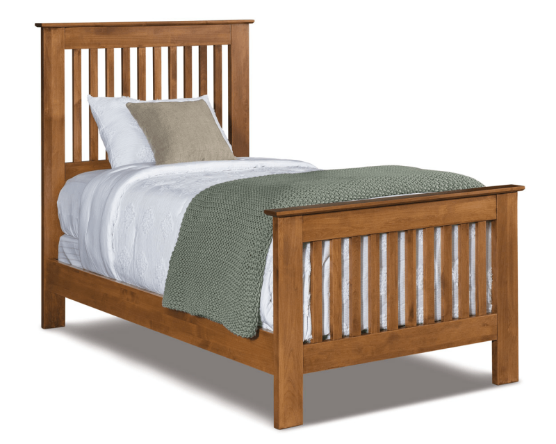 Shaker Twin Slat Bed 61233