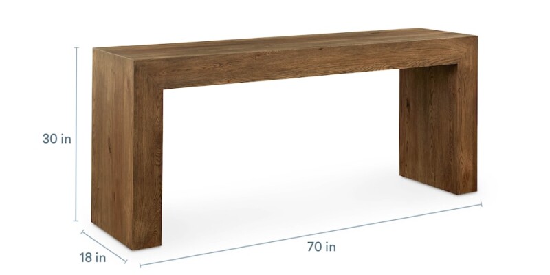 Cascade Console Table 61250699B
