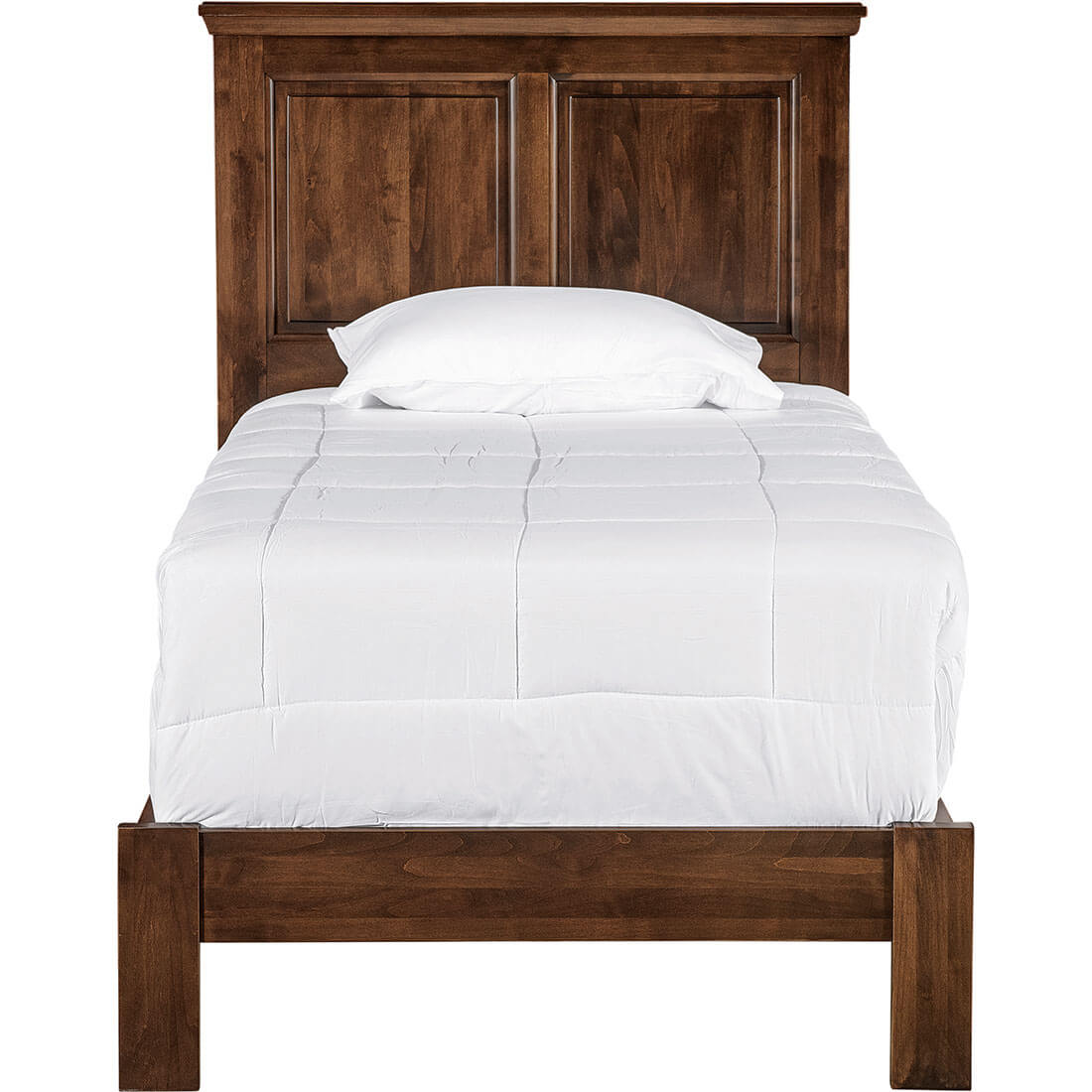 Heritage Raised Panel Twin Bed - Low Footboard - 61278 61278