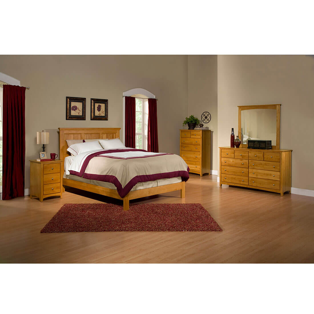 Shaker Essential Panel Full Bed - 61282 61282