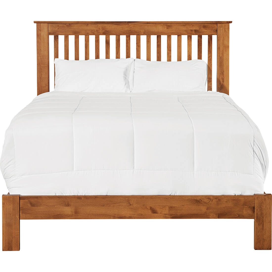 Shaker Slat Full Bed - Low Footboard - 612881 612881