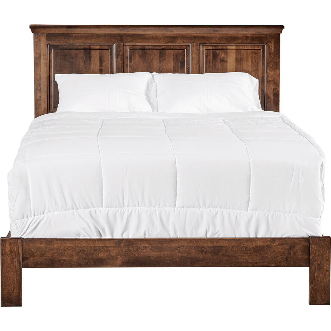 Heritage Raised Panel Queen Bed - Low Footboard - 61298 61298