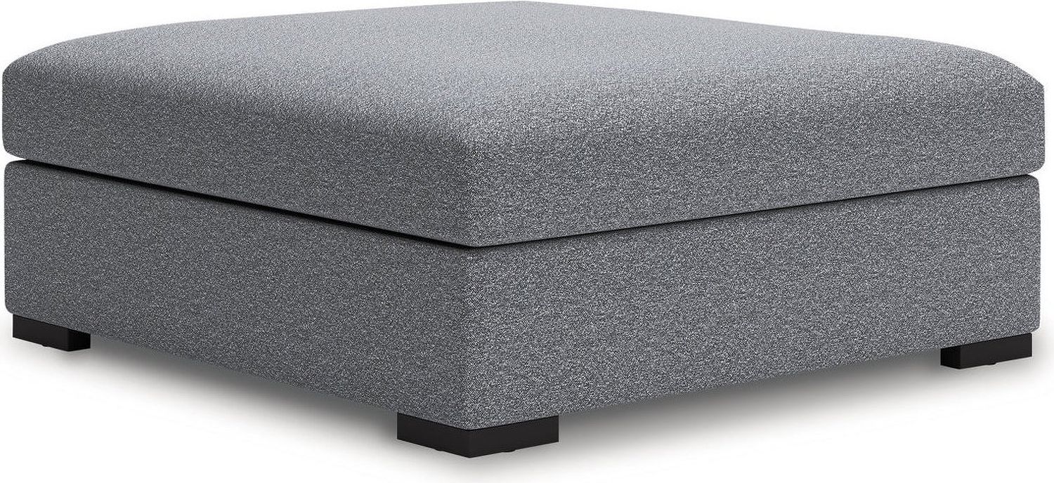 Bealton Oversized Accent Ottoman In Salt & Pepper 6130508