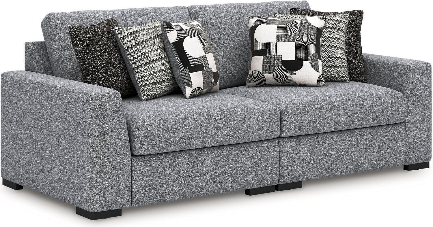 Bealton 2-Piece Sectional Loveseat In Salt and Pepper 61305S1
