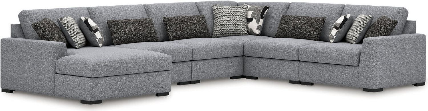Bealton 6-Piece Sectional with LAF Chaise In Salt and Pepper 61305S13