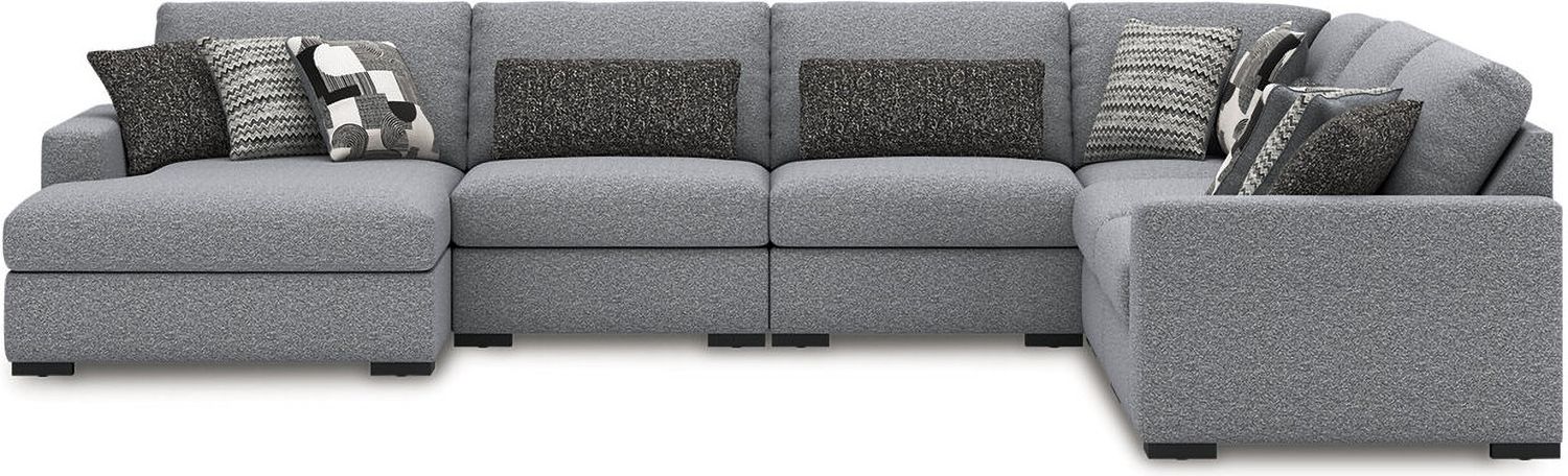 Bealton 6-Piece Sectional with LAF Chaise In Salt and Pepper 61305S13